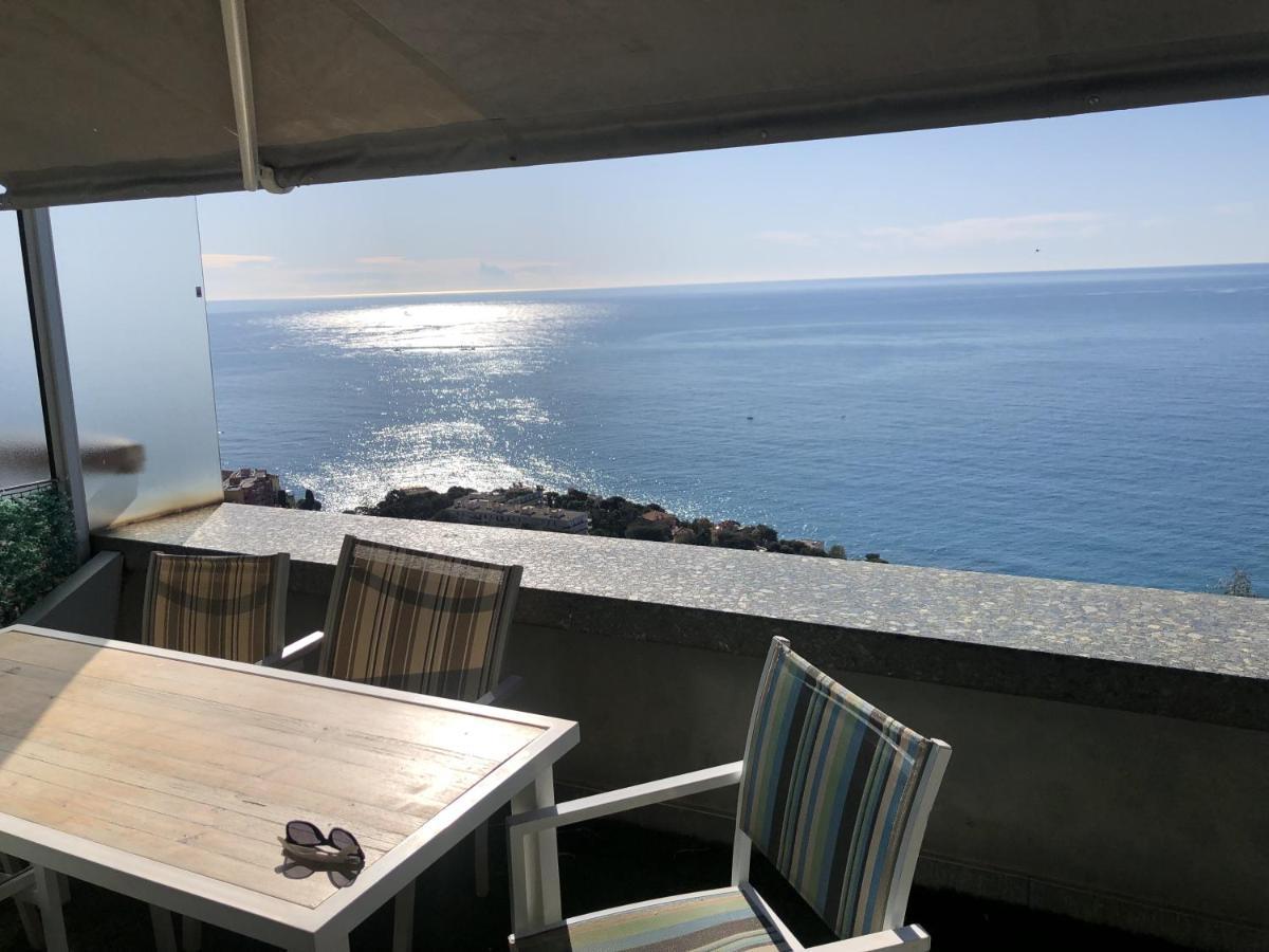Viangella - Dramatic Sea View! Top Floor 2Km To Monaco Cap-d'Ail Eksteriør bilde